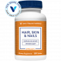 THE VITAMIN SHOPPE HAIR SKIN AND NAILS X 120 TABLETS