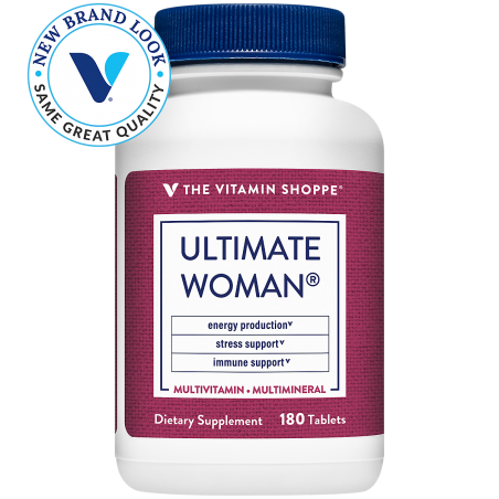 THE VITAMIN SHOPPE ULTIMATE WOMAN X 180 TABLETS
