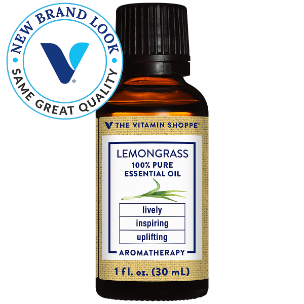 VITAMIN SHOPPE LEMONGRASS ESSENTIAL OIL 1 FL OZ