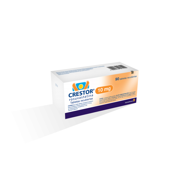 CRESTOR 10 MG X 90 TABLETAS  (por unidad)