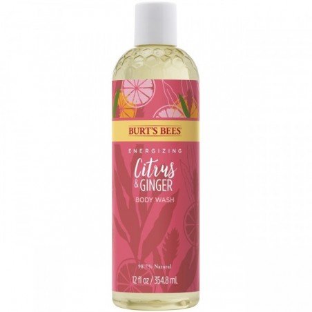 BURT'S BEES BODY WASH  CITRUS & GINGER  12 FL. OZ