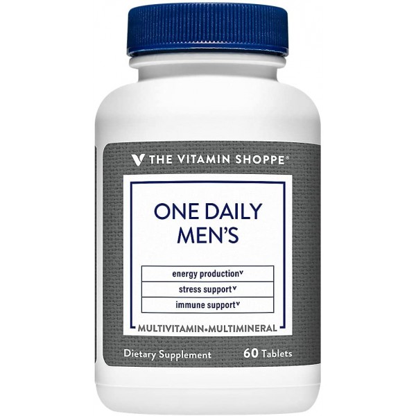 ONE DAILY MEN'S MULTIVITAMIN 2000 UI DE VITAMINA D3 (60 TABS)