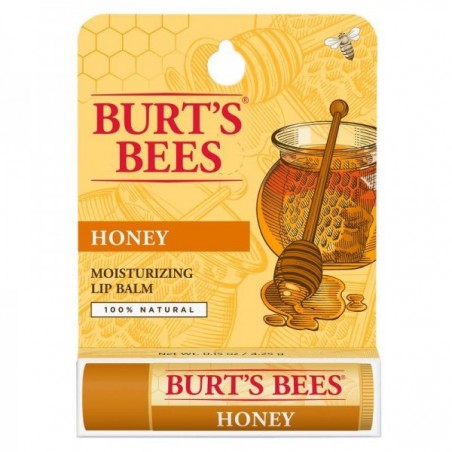 BURT'S BEES HONEY LIP BALM TUBE - BLISTER  0.15 OZ / Burt's Bees Bálsamo Labial de Miel  (4.25G)