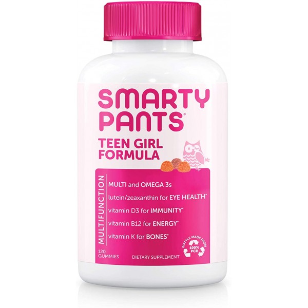 SMARTY PANTS TEEN GIRL COMPLETE MULTIVITAMIN (120 GUMMIES)