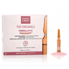 MARTIDERM FORMULA No. 10 HD COLOR TOUCH SPF30 X 10 AMPOLLAS