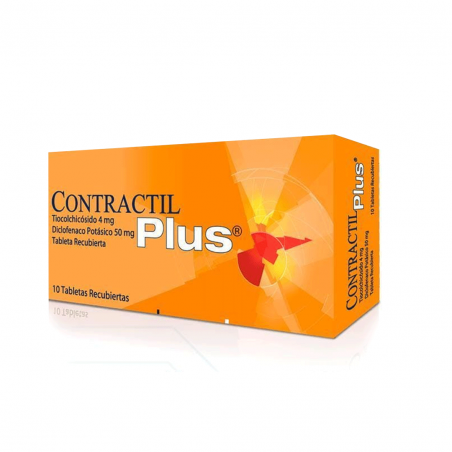 CONTRACTIL PLUS  50 mg + 4 mg X 10 tab (UNIDAD)