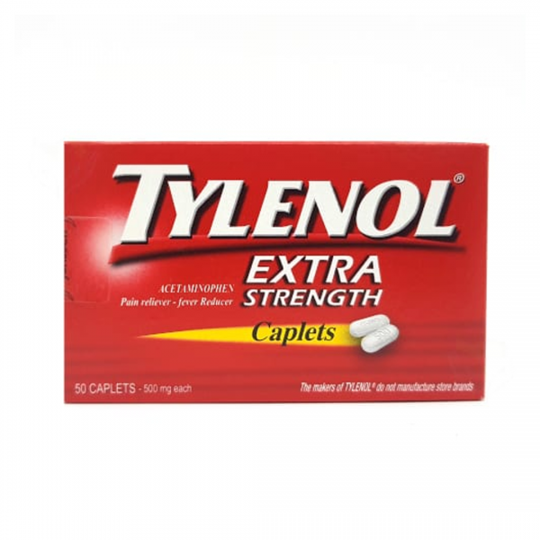 TYLENOL EXTRA FUERTE X 50 TABLETAS