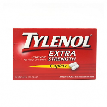 TYLENOL EXTRA FUERTE X 50 TABLETAS