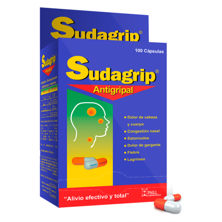 SUDAGRIP X 100 CAPS (UNIDAD)
