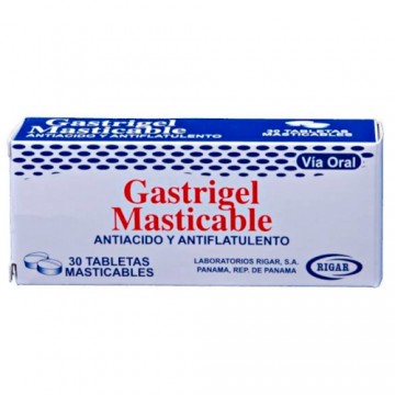 GASTRIGEL X 30 TAB MASTICABLES