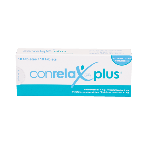 CONRELAX PLUS X TABLETA (POR UNIDAD)