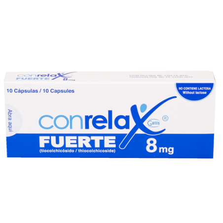 CONRELAX FORTE 8 MG X TABLETA (POR UNIDAD)