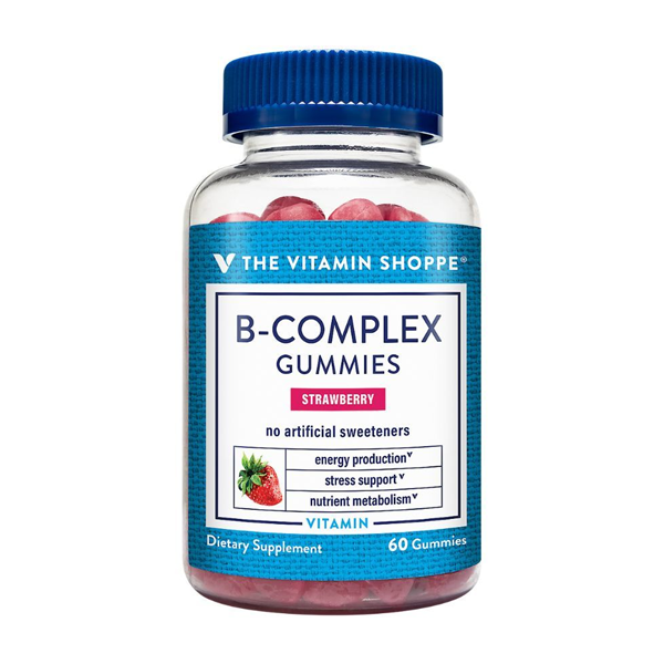 VITAMIN SHOPPE B-COMPLEX GUMMIES STRAWBERRY (60 GUMMIES)