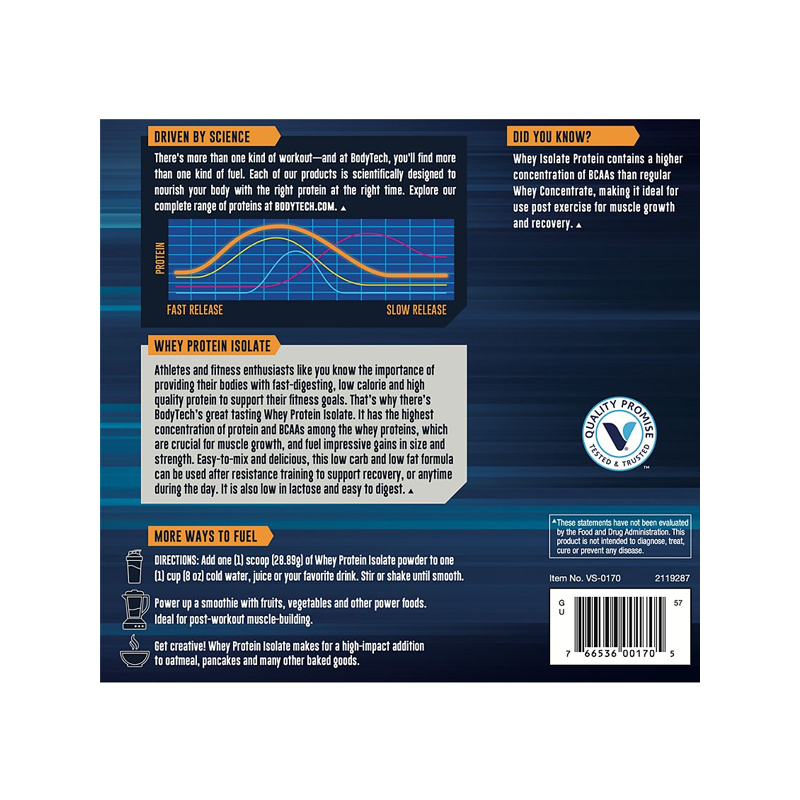 WHEY PROTEIN ISOLATE FRENCH VANILLA (78 SERV) 5 LB