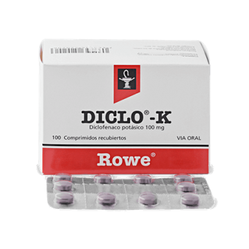 DICLO-K 100 MG X 100...