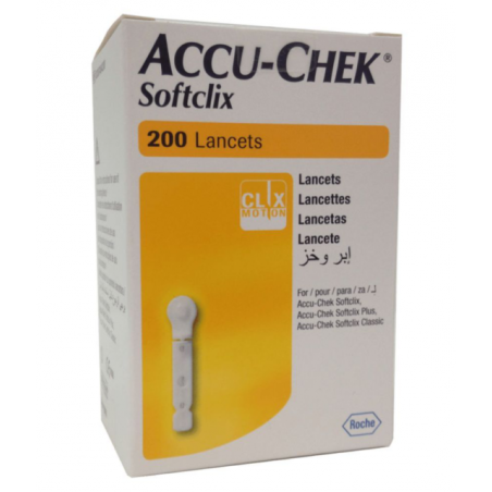 ACCU CHEK SOFTCLIX X 200 LANCETAS