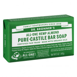 DR BRONNERS JABÓN DE BARRA DE ALMENDRA