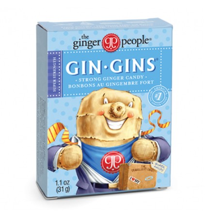 GIN GINS SUPER STRENGHT GINGER 12 CANDY TRAVEL PACK (UNIDAD)