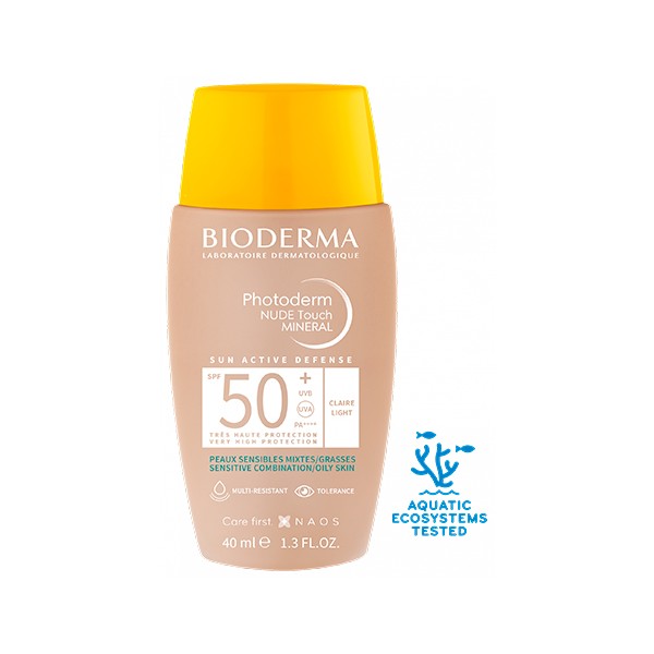 BIODERMA PHOTODERM NUDE TOUCH 50+ CLAIRE 40ML