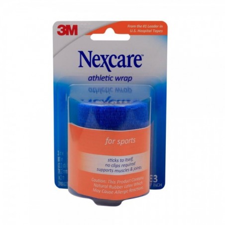 3M NEXCARE ATHLETIC WRAP FOR SPORTS BLUE