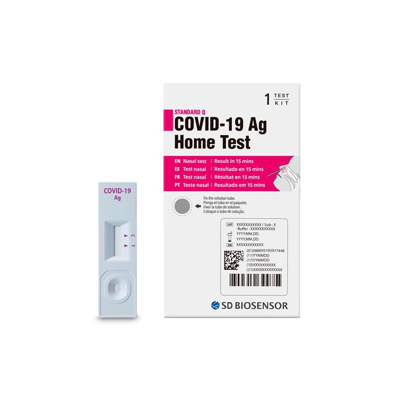 SD Biosensor Prueba COVID-19 AG Home Test