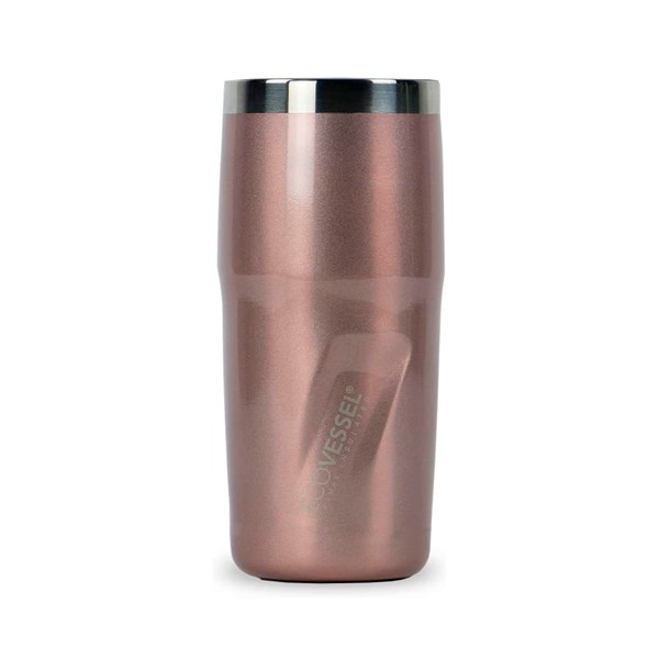 ECO VESSEL TERMO INSULADO ROSE GOLD DE 16 OZ / METRO - INSULATED STAINLESS STEEL TUMBLER - 16 OZ - ROSE GOLD