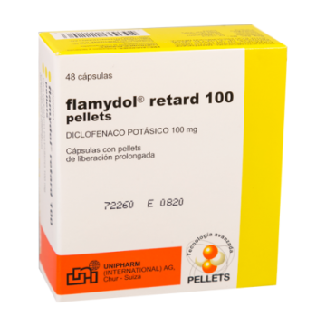 FLAMYDOL RETARD 100 MG X 48...