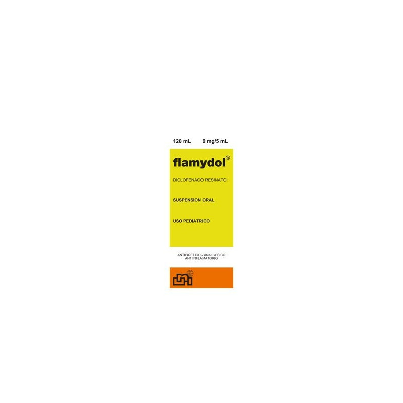FLAMYDOL SUSPENSION  9 MG X 120 ML