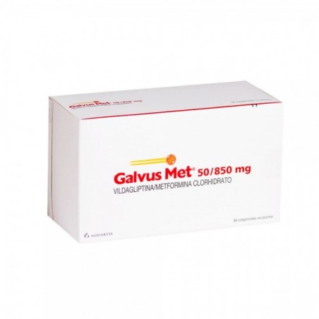 GALVUS MET 50 /850 MG X 56 COMPRIMIDOS (por unidad)