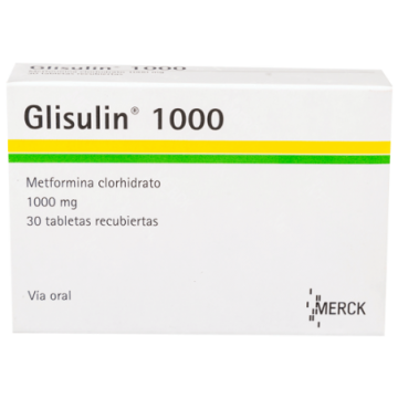 GLISULIN 1000 MG X 30...