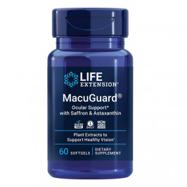 LIFE EXTENSION MACUGUARD OCULAR SUPPORT 60 SOFTGELS