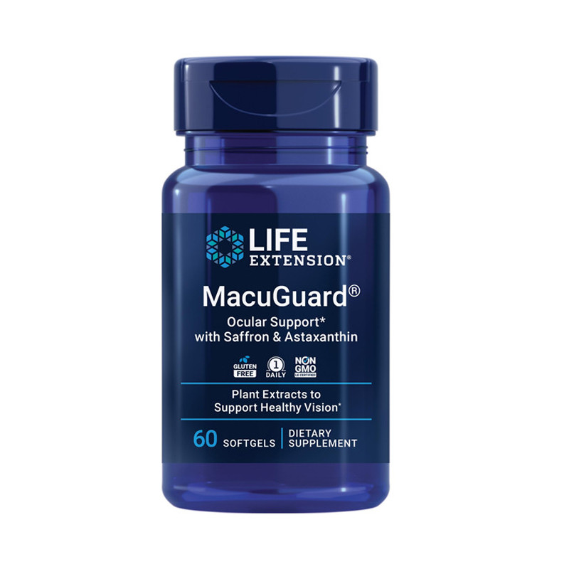 LIFE EXTENSION MACUGUARD OCULAR SUPPORT 60 SOFTGELS LIFE EXTENSION MACUGUARD OCULAR SUPPORT 60 SOFTGELS