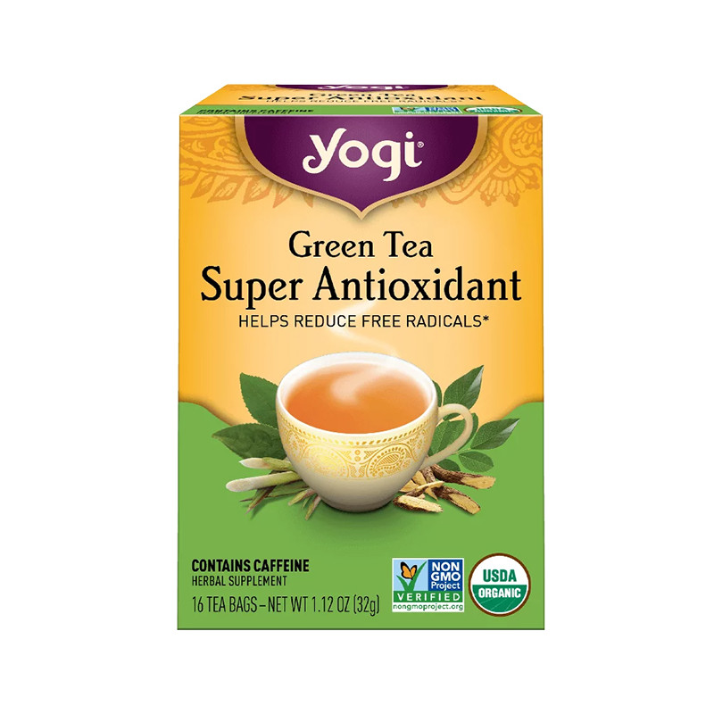 YOGI TEA GREEN TEA SUPER ANTIOXIDANT X 16