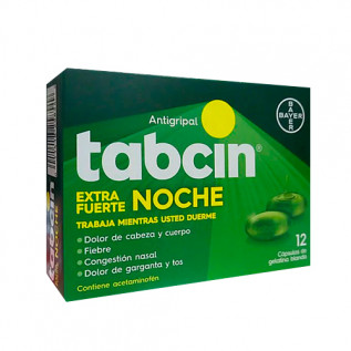 TABCIN EXTRA FUERTE NOCHE X 12 CAPS