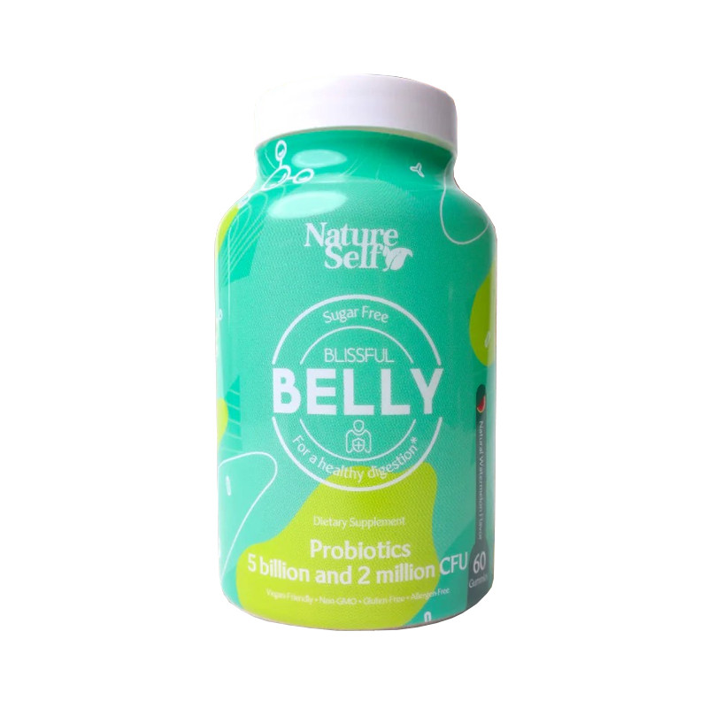 NATURE SELF BELLY PROBIOTICS X 60 GOMITAS