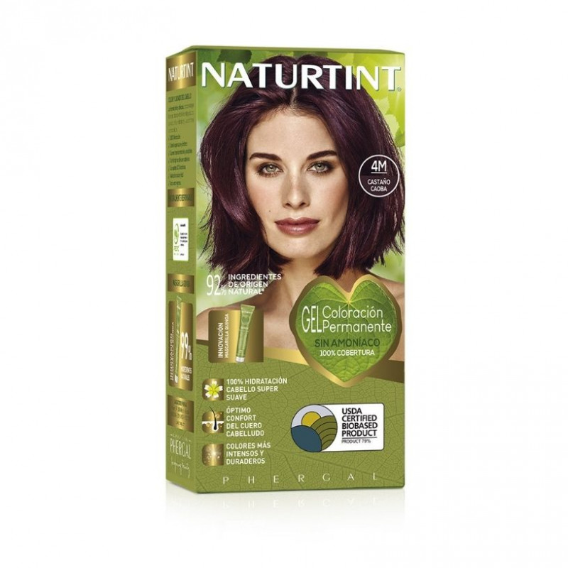 NATURTINT 4M CASTAÑO CAOBA 150 ML