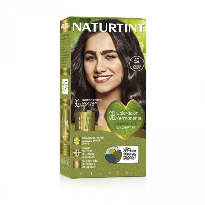 NATURTINT 4G CASTAÑO DORADO 150 ML