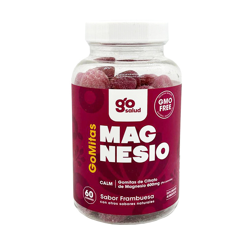 GO SALUD CITRATO DE MAGNESIO X 60 GUMMIES