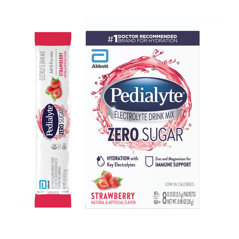 PEDIALYTE POLVO STRAWBERRY 3.5G X 8 SOBRES