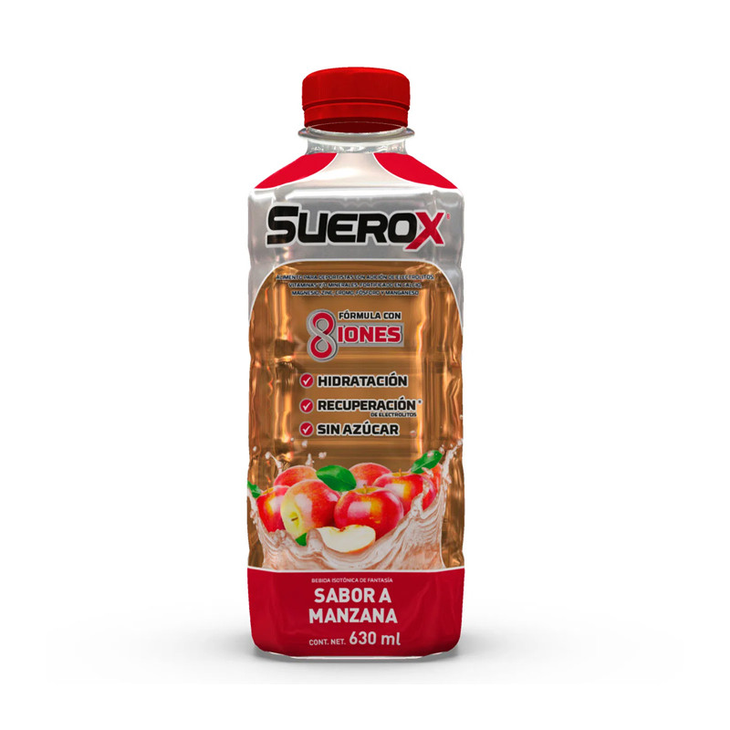 SUEROX SABOR MANZANA 630 ML