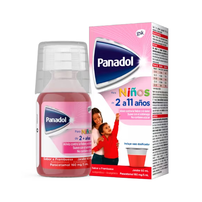 PANADOL NIÑOS JARABE X 60 ML