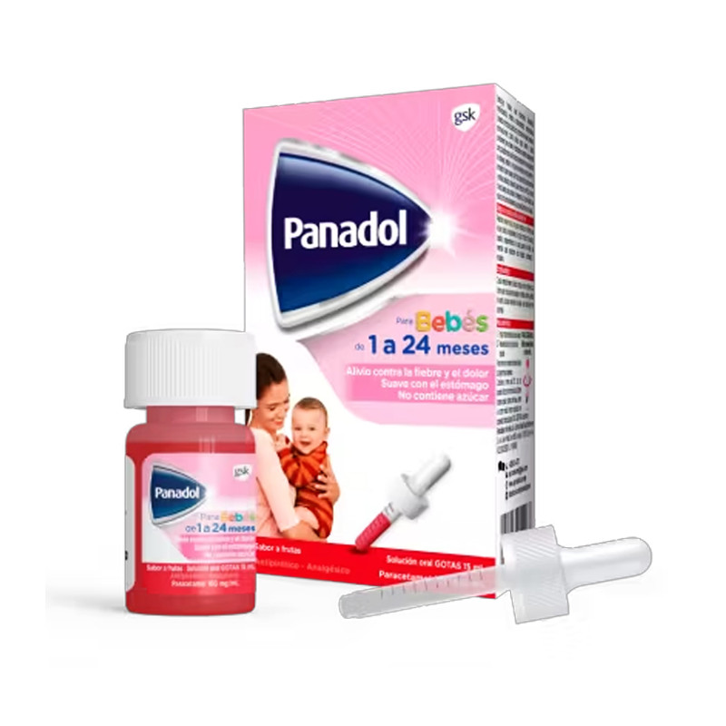 PANADOL PARA BEBÉS GOTAS X 15 ML