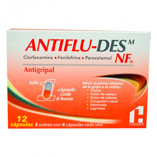 ANTIFLU-DES NF X 12 TABLETAS