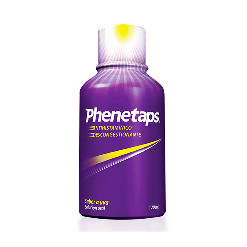 PHENETAPS SOLUCIÓN ORAL SABOR UVA X 120 ML