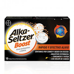 ALKA SELTZER BOOST X 10 TABLETAS