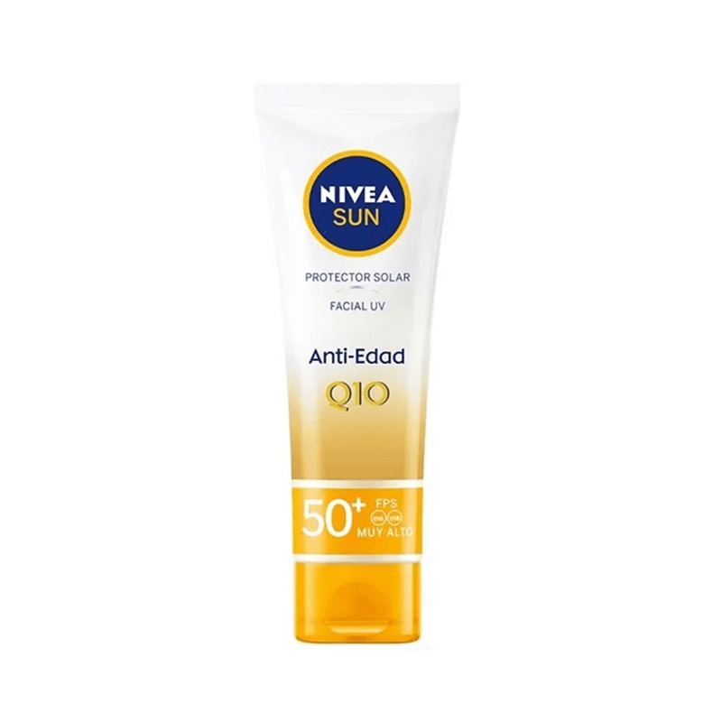 NIVEA PROTECTOR SOLAR FACIAL ANTI-EDAD Q10 50M