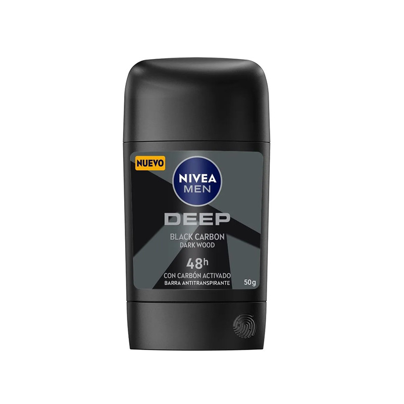 NIVEA MEN DESODORANTE DEO DEEP BLACK CARBON