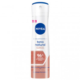 NIVEA DESODORANTE ACLARANTE TONO NATURAL CLINICAL SPRAY 150ML