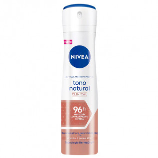 NIVEA DESODORANTE ACLARANTE TONO NATURAL CLINICAL SPRAY 150ML