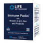 LIFE EXTENSION IMMUNE PACKS WITH VITAMIN C & D, ZINC AND PROBIOTICS 30 SOBRES